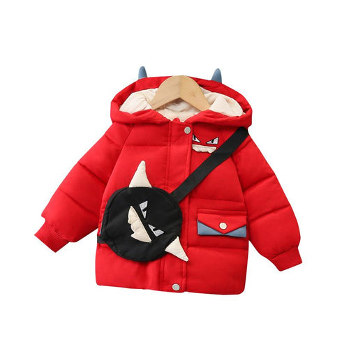 Winter children's cotton-padded jacket coat